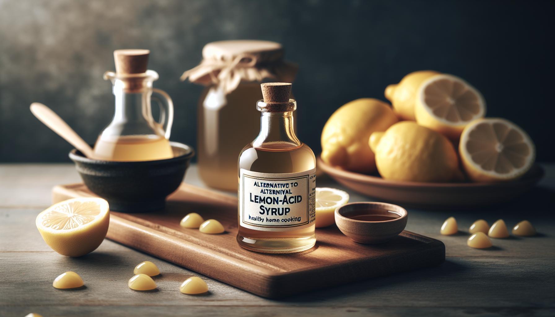 Sirup bez kyseliny citronové: Alternativy pro zdravé vaření doma