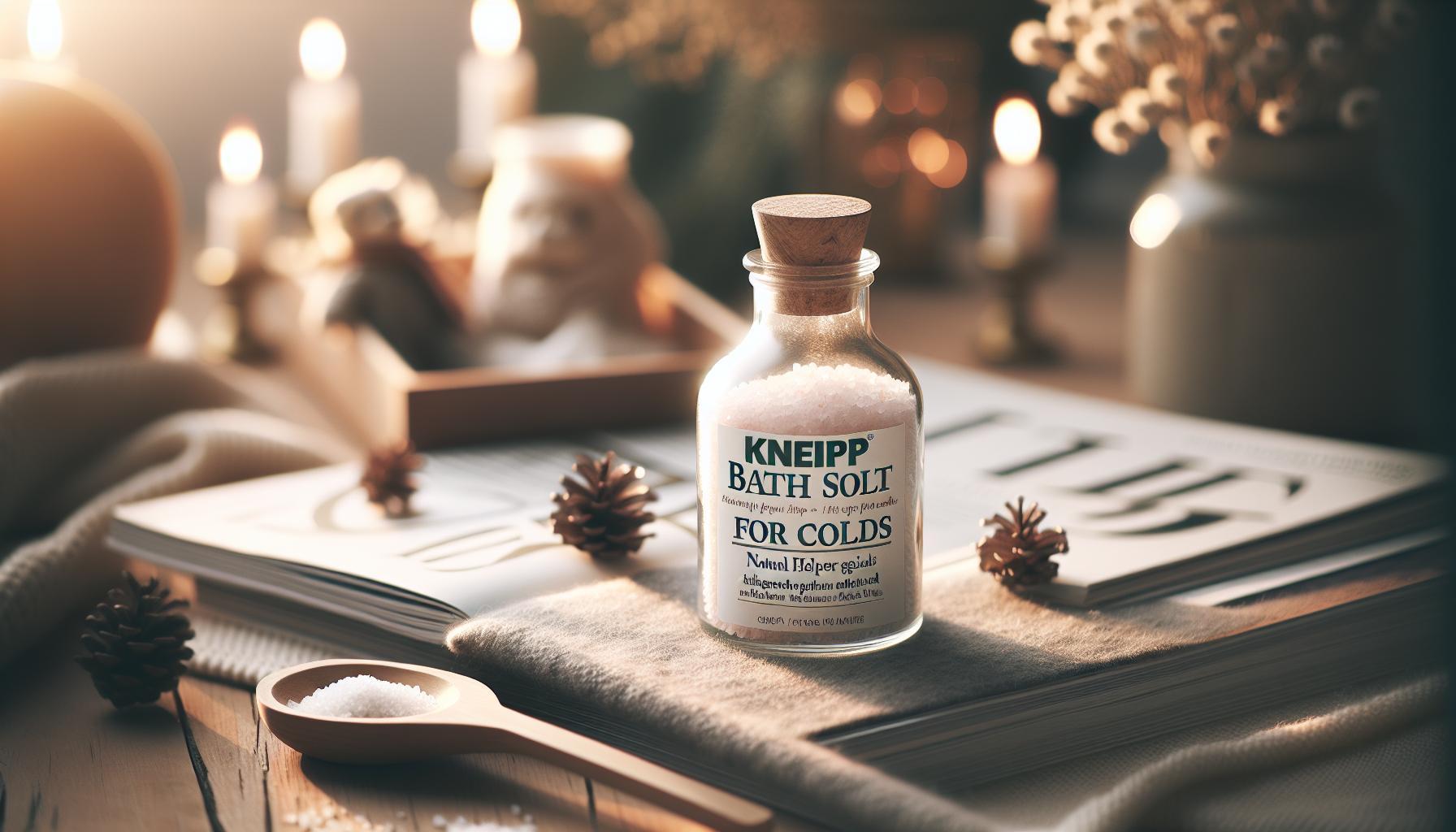 Kneipp sůl do koupele nachlazení: Přírodní pomocník proti nachlazení