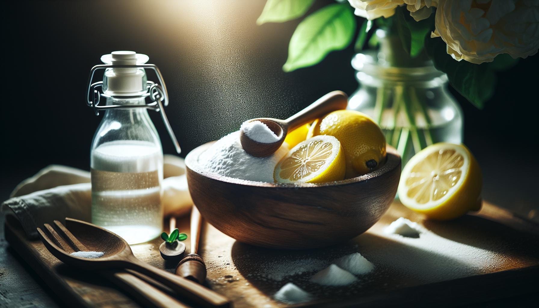 Jedlá soda a citron: Kombinace pro zdraví i úklid!
