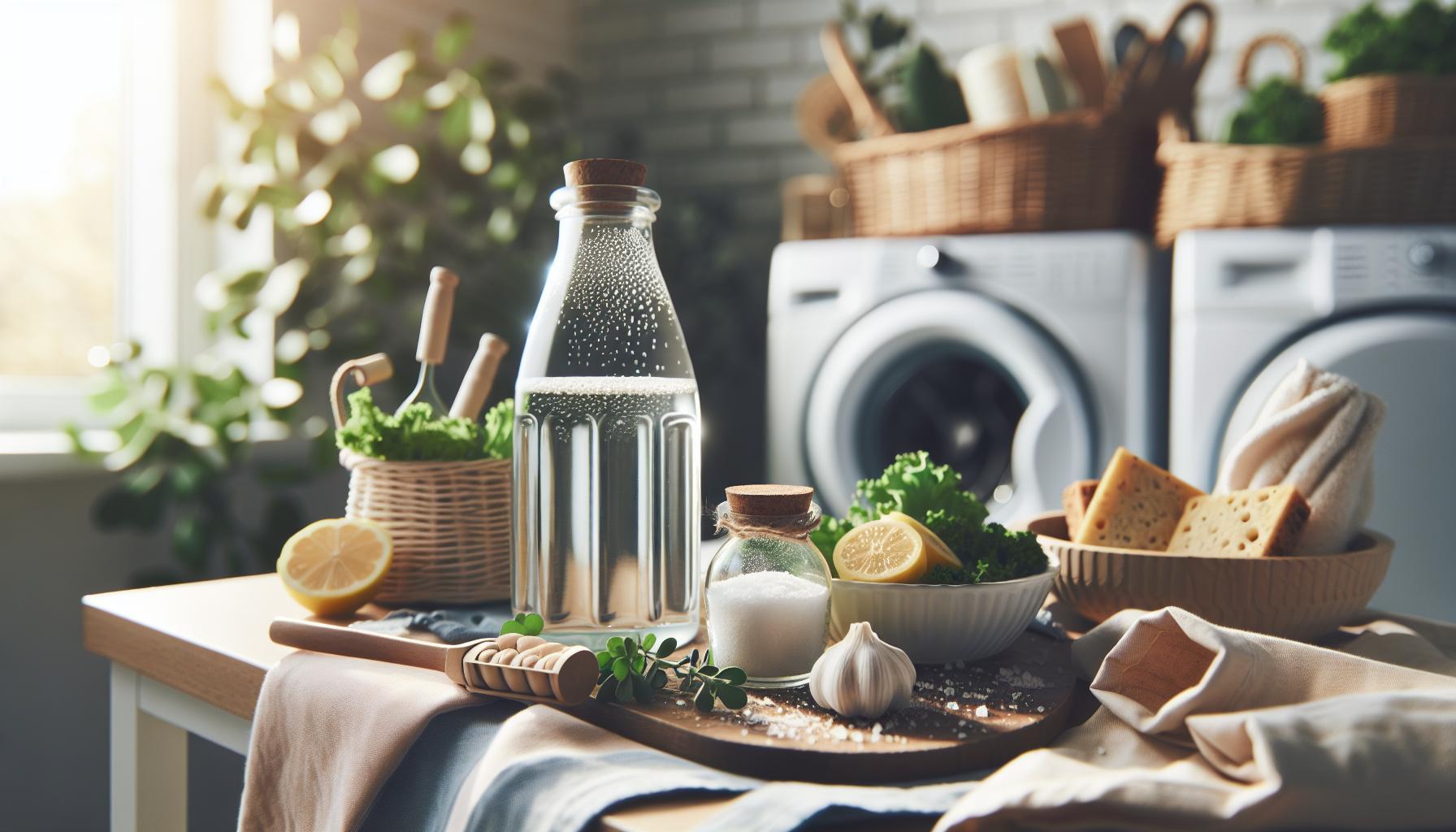 Sůl a ocet na vyčištění pračky: Ekologická alternativa chemikáliím