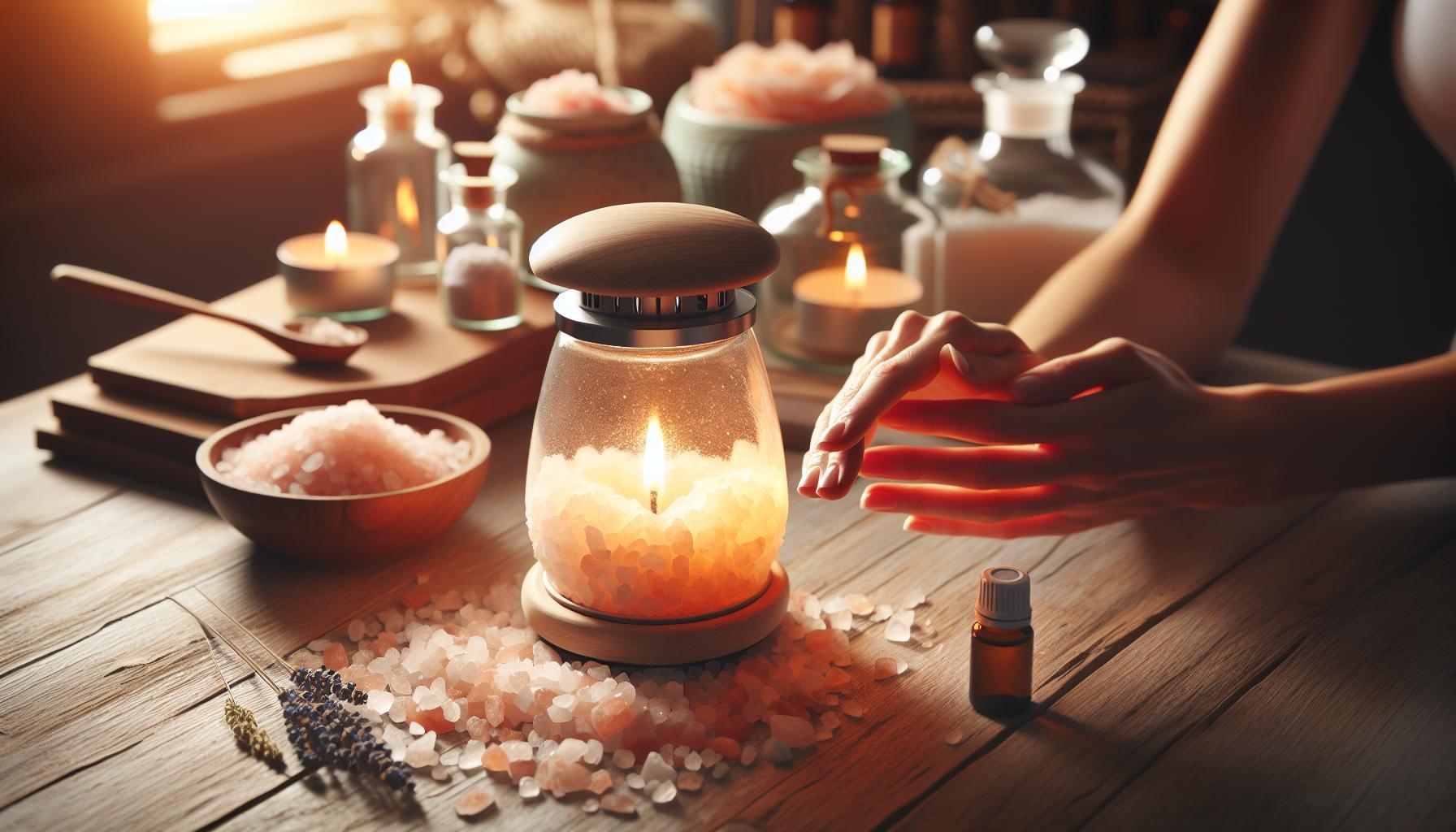 Aromaterapie sůl lampa: Jak využít solné lampy k aromaterapii Aromaterapie sůl lampa: Jak využít solné lampy k aromaterapii