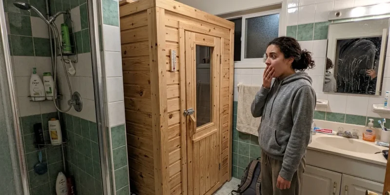 Sauna v koupelně: 7 fatálních chyb, kterým se musíte vyhnout pro wellness bez plísní